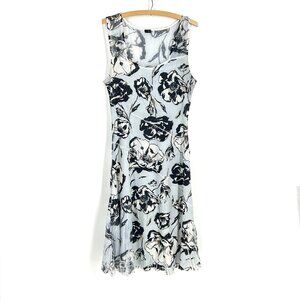 Komarov Sleeveless Midi Floral Dress Sz XL